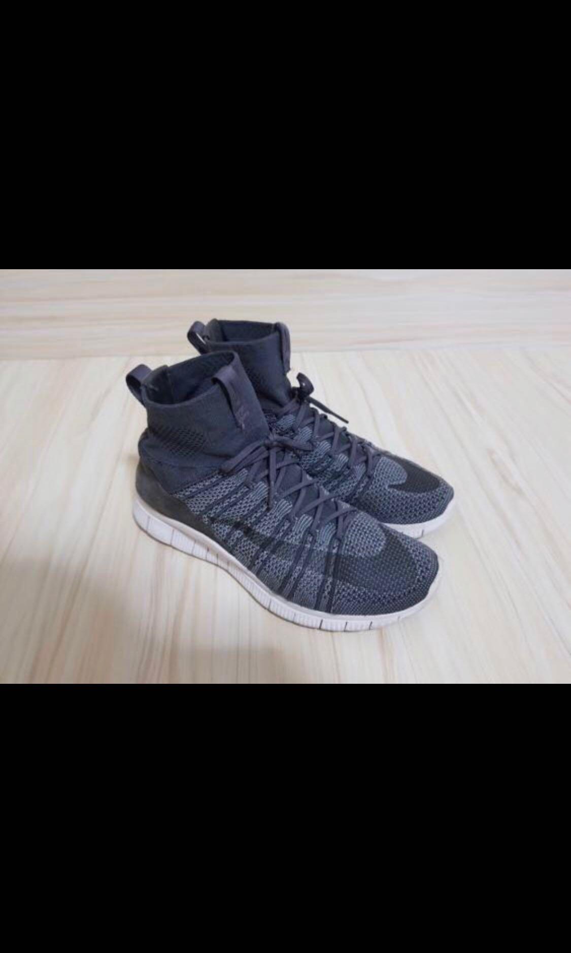 nike free flyknit mercurial sp dark grey