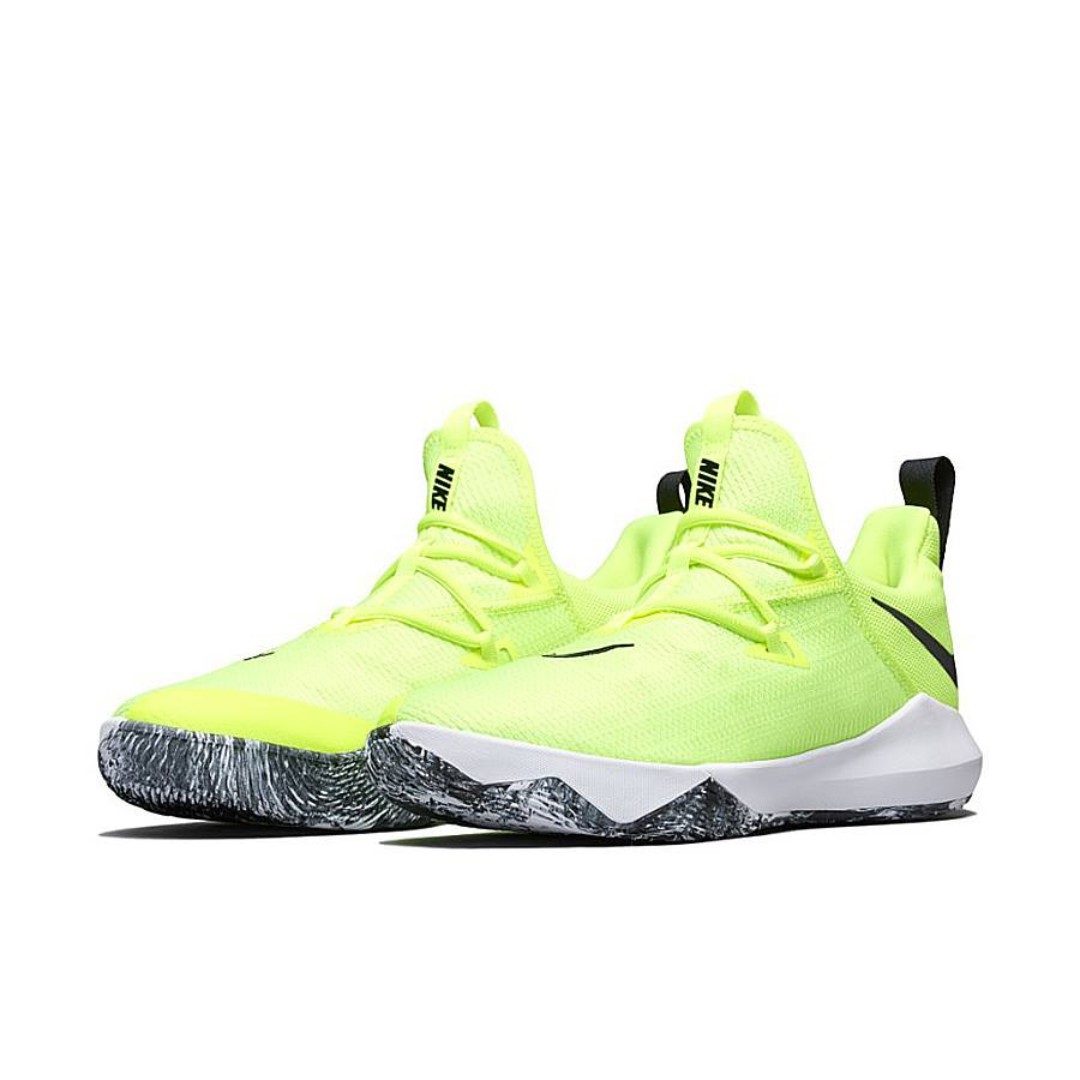 neon green basketball shoes nike