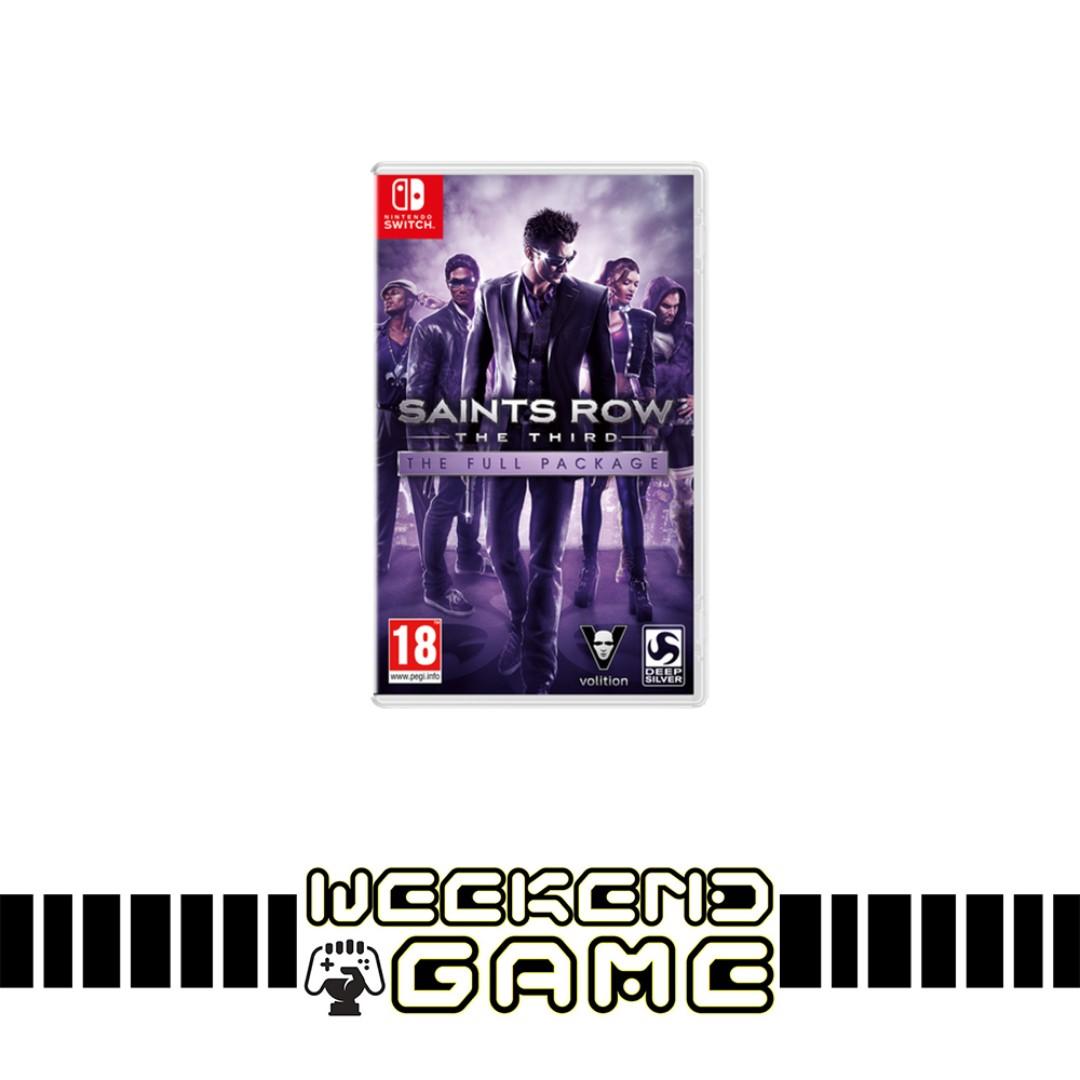Nintendo Switch Saints Row The Third Toys Games Video