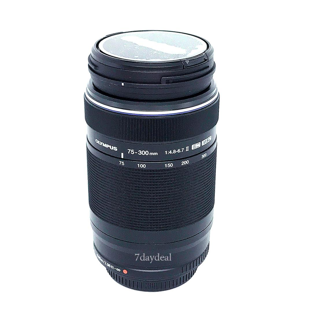 Olympus 75 300mm F4 8 6 7 M Zuiko Digital Ed Ii Lens Photography Lenses On Carousell