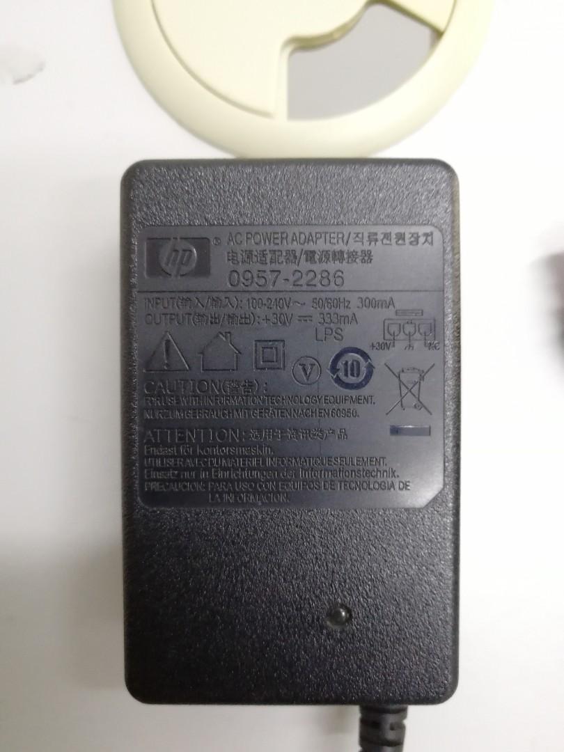 Original HP Printer Power Supply Adapter (09572286), Computers & Tech