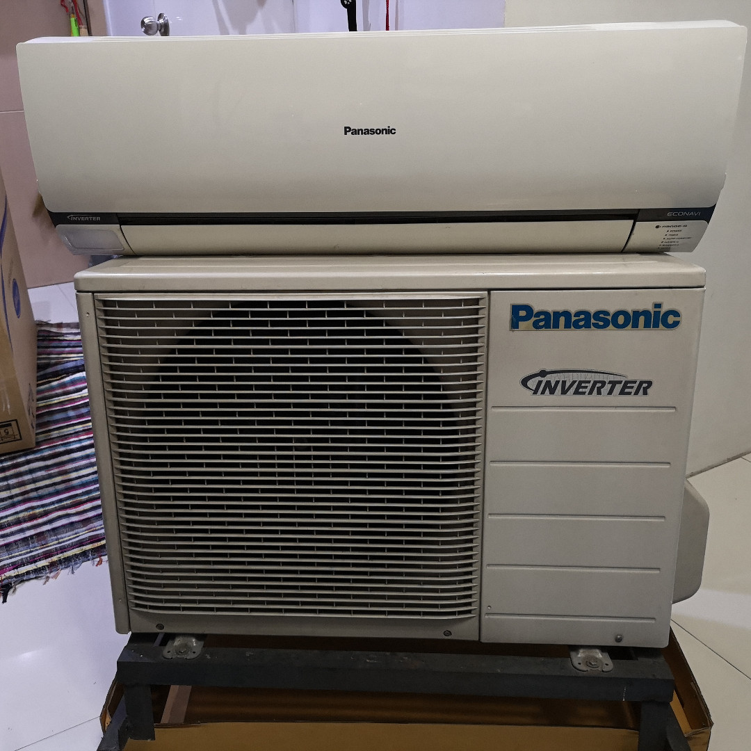 Panasonic 1.5HP Split Type airconditioner inverter Econavi, TV & Home