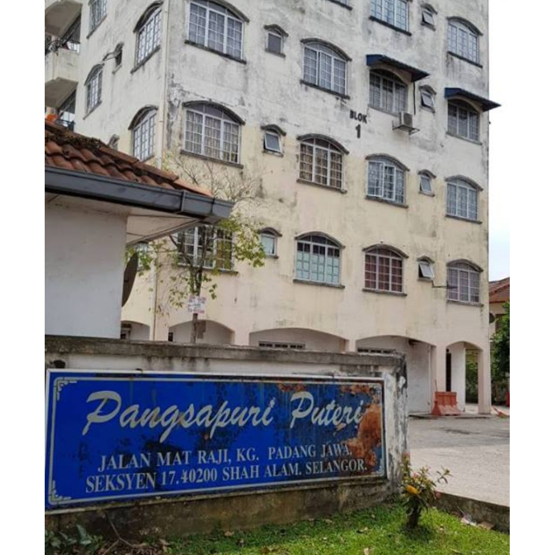 Pangsapuri Puteri Seksyen 17 Shah Alam Property For Sale On Carousell