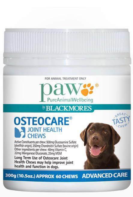 blackmores osteocare joint health chews 500g