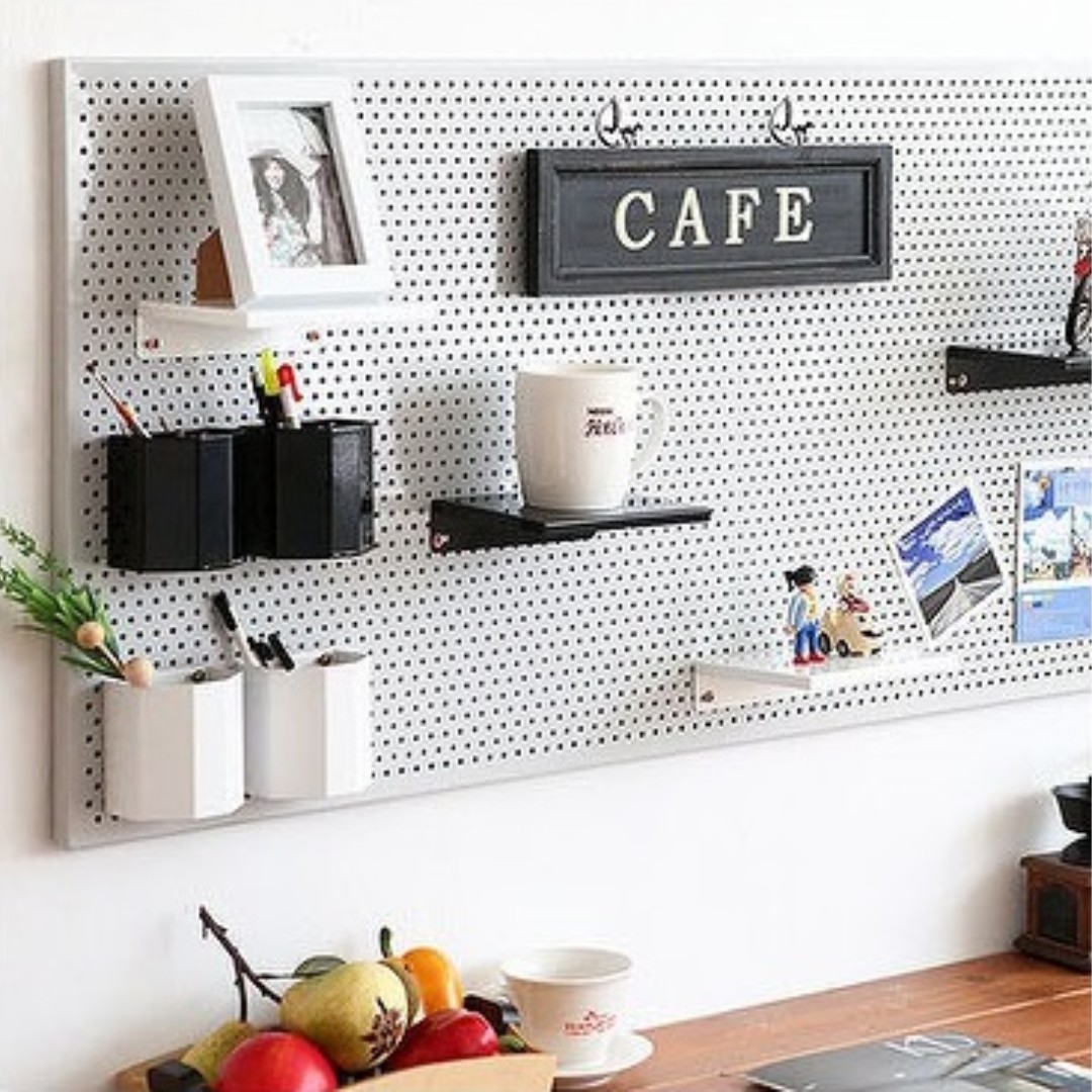 Pegboard Accessories Organizer Hook Kitchen Toilet Furniture