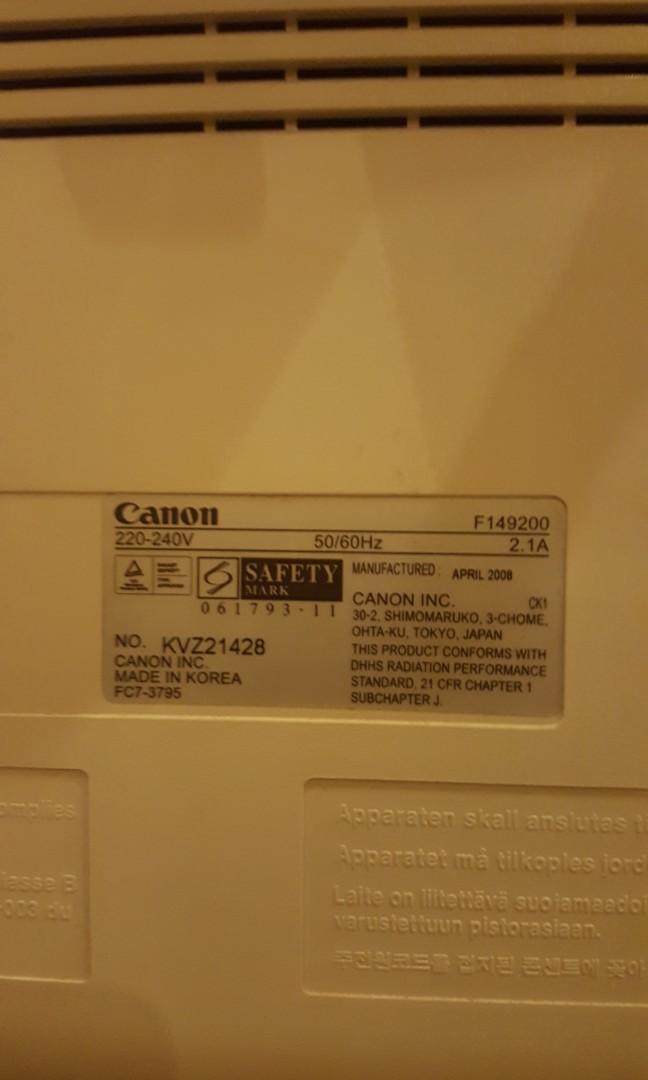 printer copy scan fax canon super g3 imageclass mf 4150