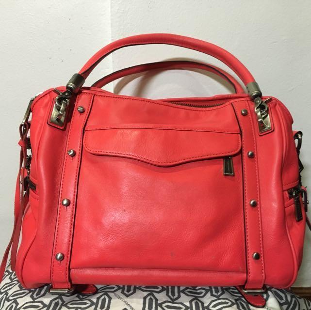Rebecca Minkoff Cupid Bag In Hot Red Luxury on Carousell
