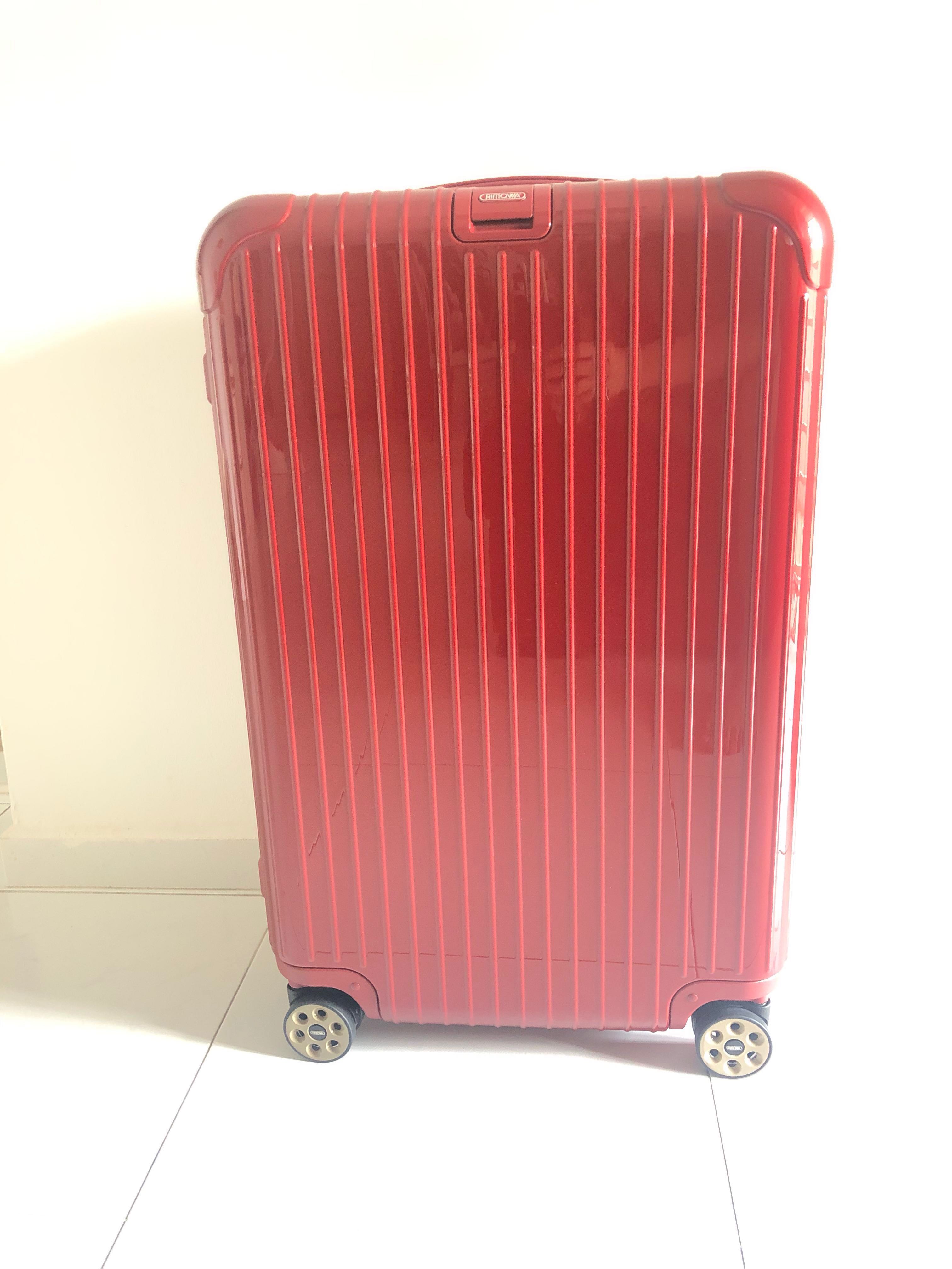 rimowa salsa deluxe red