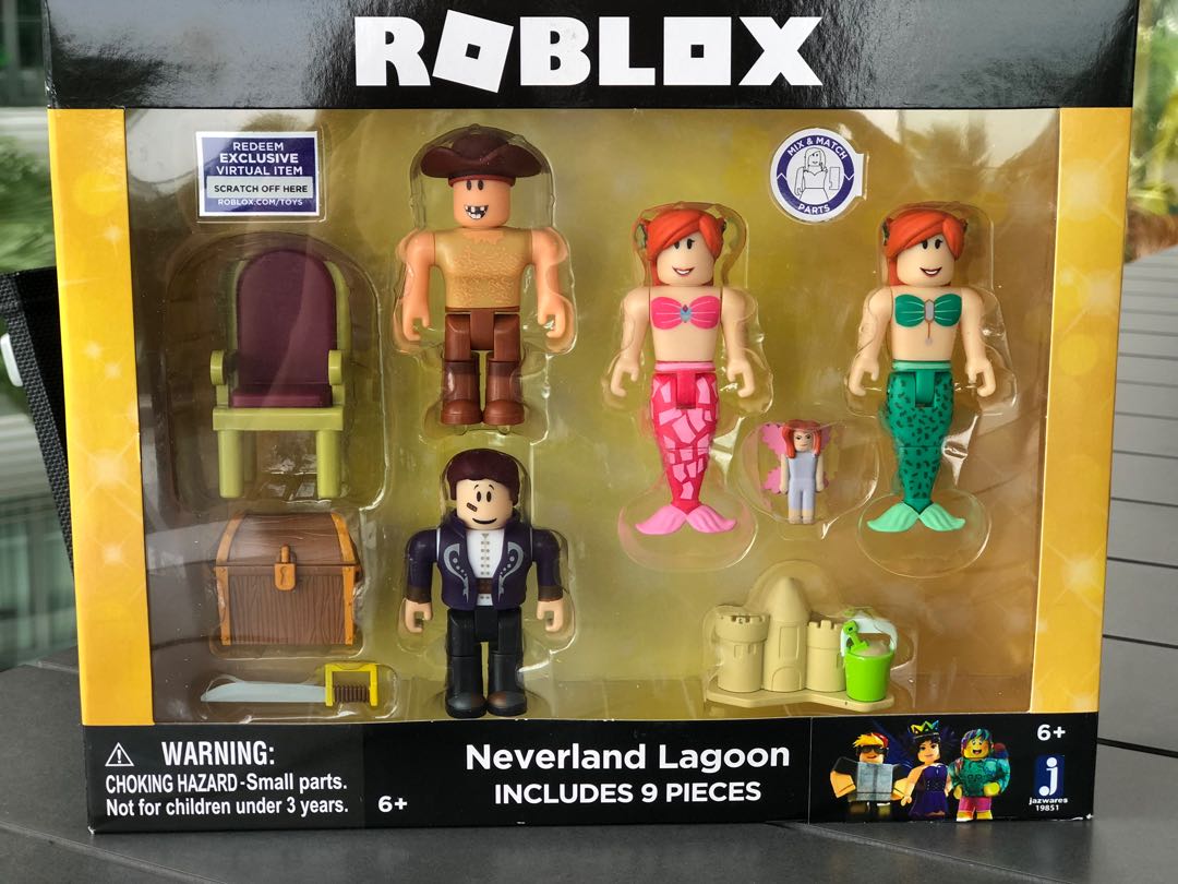 Roblox Neverland Lagoon Toys Games Bricks Figurines On Carousell - neverland lagoon roblox toy