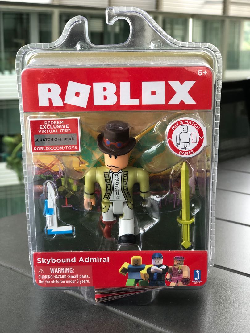 Roblox Skybound Admiral Toys Games Bricks Figurines On - 