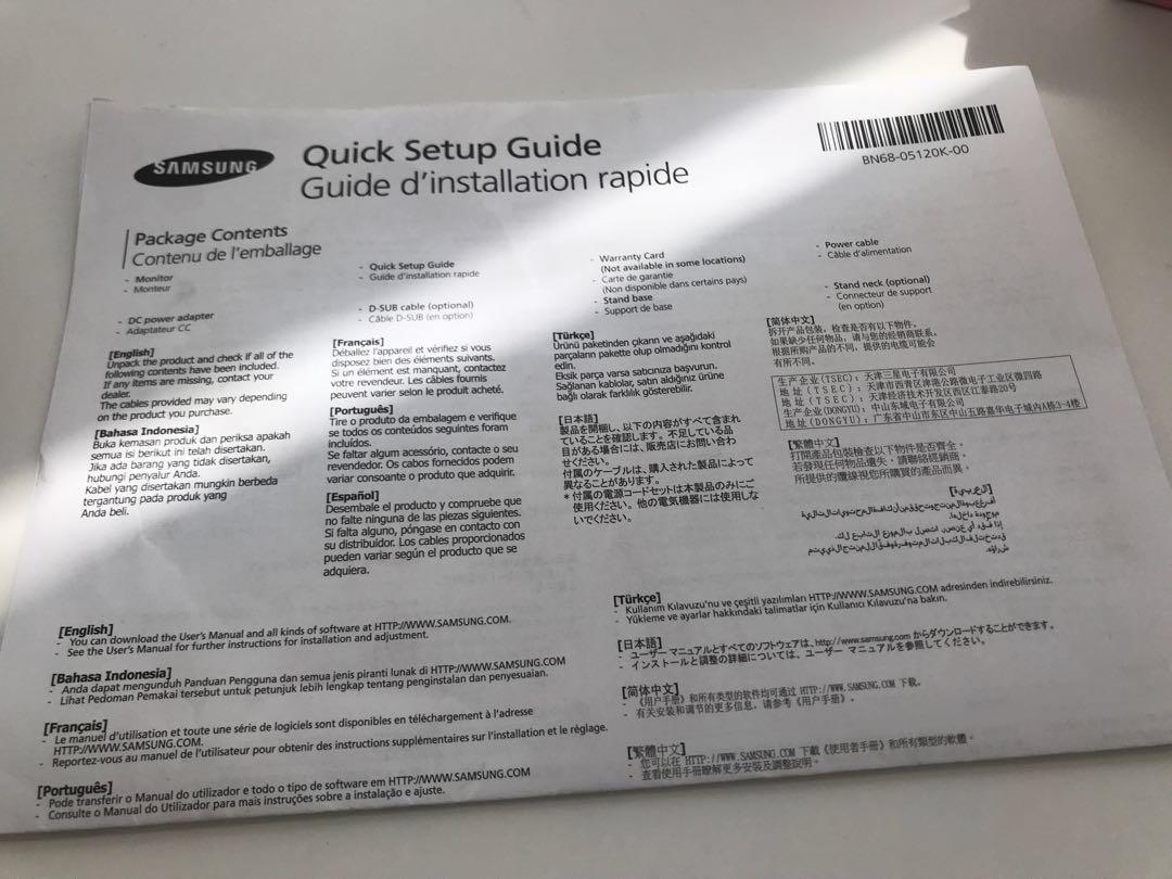 Samsung S19c150f Monitor Electronics Computers Desktops On Carousell