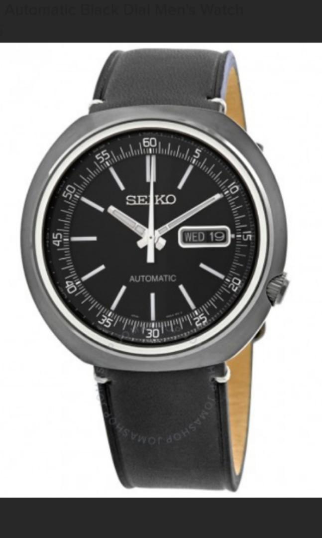 Seiko recraft black deals