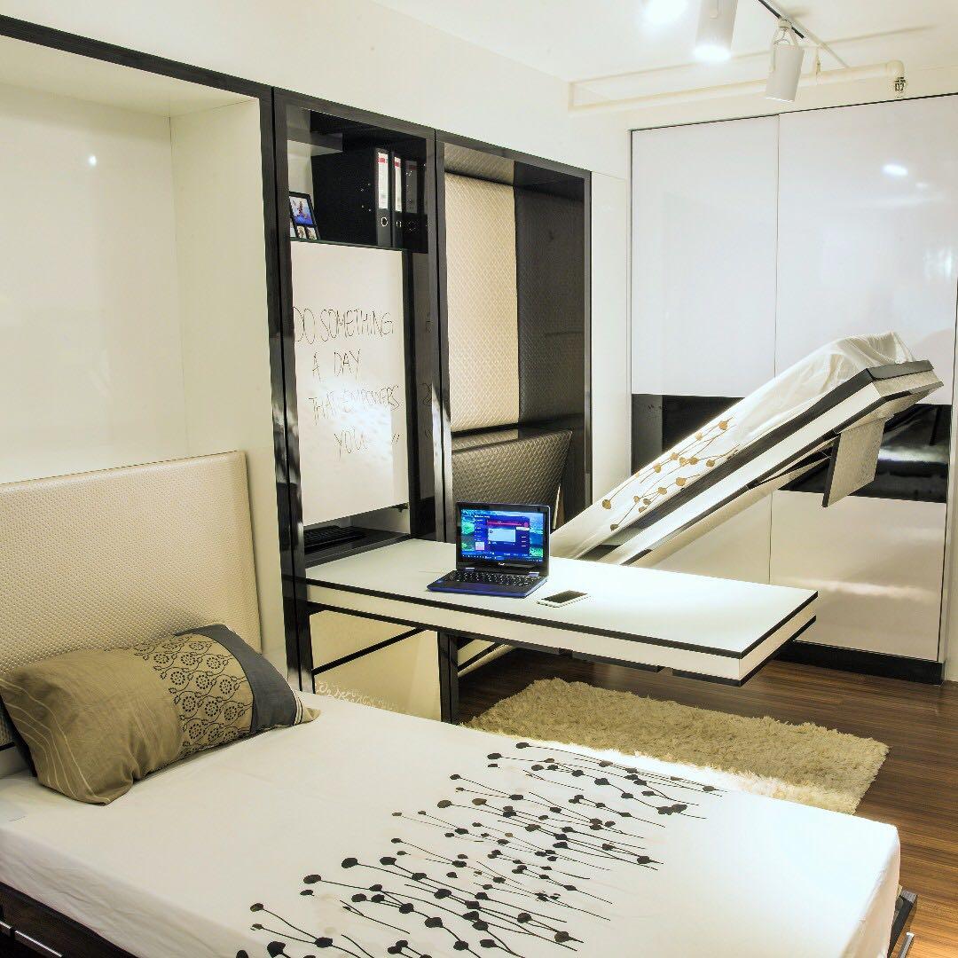 Smart Furniture Space Saving Convenient Hidden Furniture Furniture Beds Mattresses On Carousell