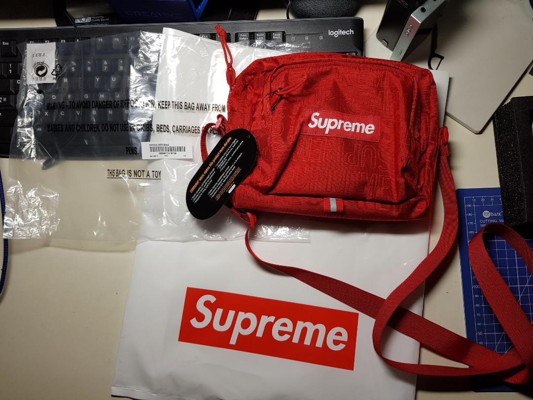 SUPREME BACKPACK RED SS19 - Stay Fresh
