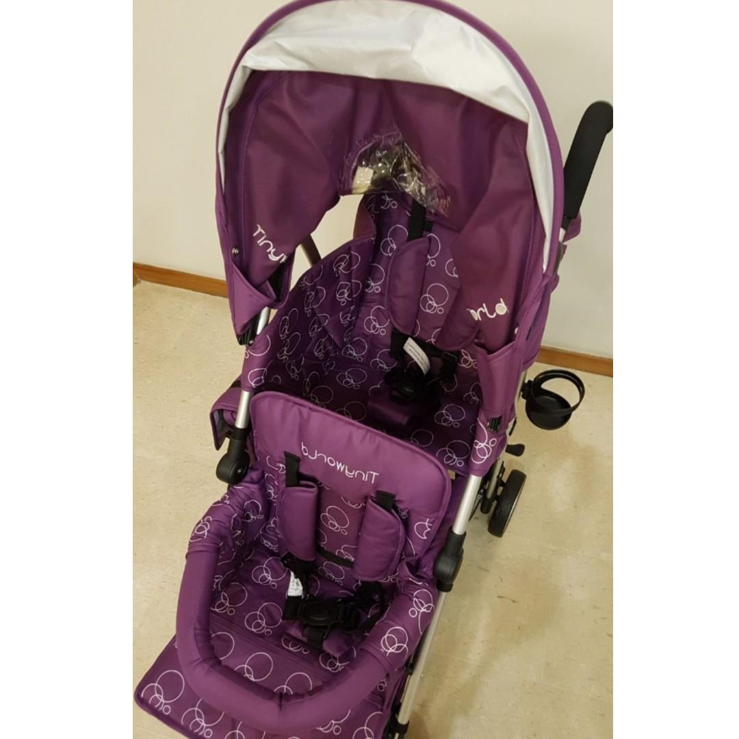 pram twin stroller