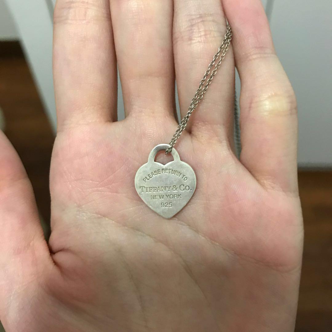Tiffany return hotsell to sender necklace