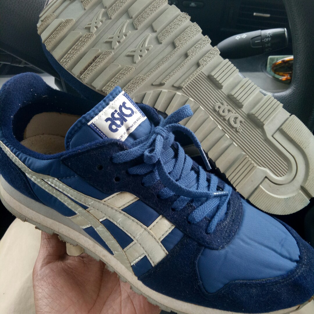 Vintage 70s 80s Asics Running Shoes Made In Japan, Men's Fashion, Footwear,  Sneakers on Carousell