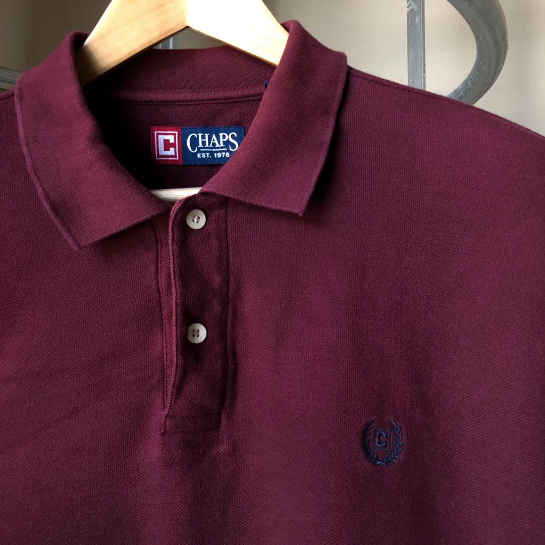 Vintage Chaps Ralph Lauren Polo Shirt, Men's Fashion, Tops & Sets, Tshirts  & Polo Shirts on Carousell