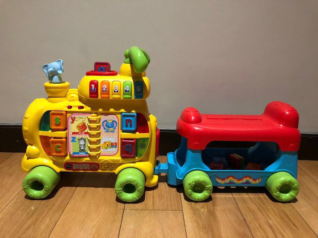 vtech ride on train
