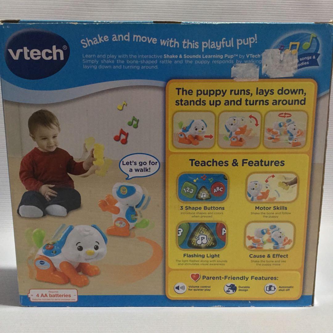 Vtech Shake and Sounds Learning Pup, Babies & Kids, Infant Playtime on