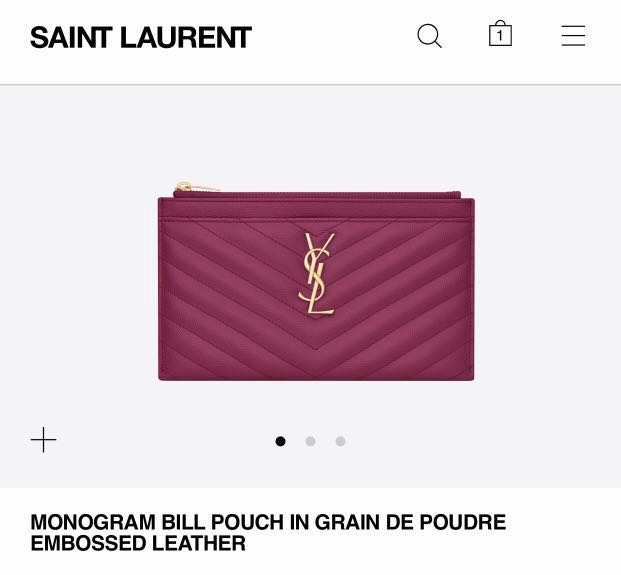 Saint Laurent: 5 Reasons Why You Should Get The Monogram Bill Pouch -  BAGAHOLICBOY