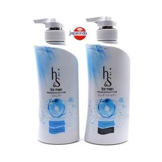 H&S For Men Scalp EX Shampoo & Conditioner Set 370ml