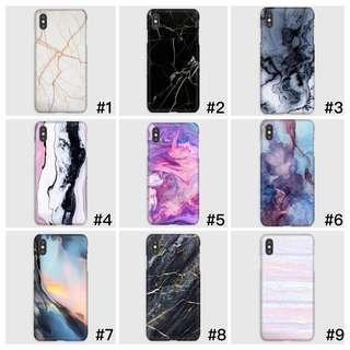 Marble Phone Cases (Oppo, Samsung, Vivo, Huawei, Iphone)