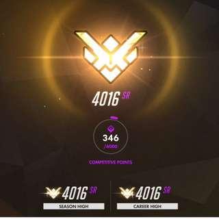 Overwatch Boosting/Coaching Services