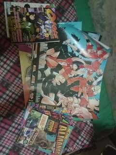 kzone and otaku zone book with poster