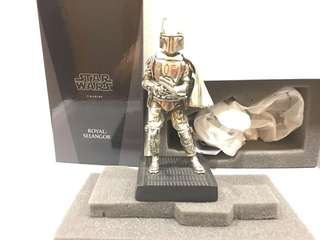  Royal Selangor Limited Edition Pewter Yoda Bust (Gilt