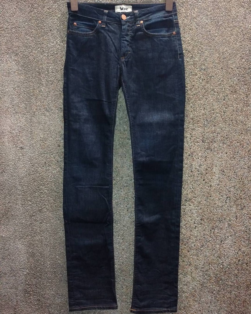 acne raw denim