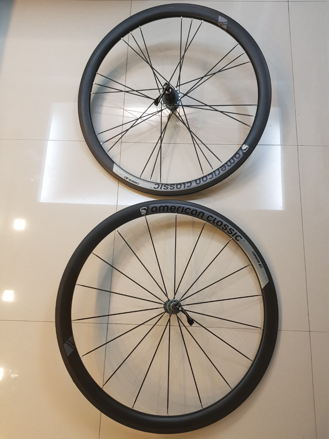 American classic carbon 40 clincher best sale
