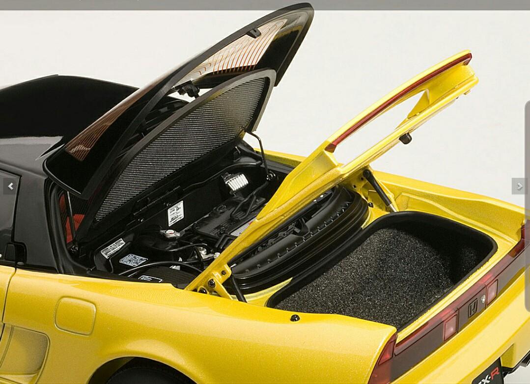 AUTOart 1:18 Honda NSX Type R Baujahr 1992 jaune 73297 modèle voiture