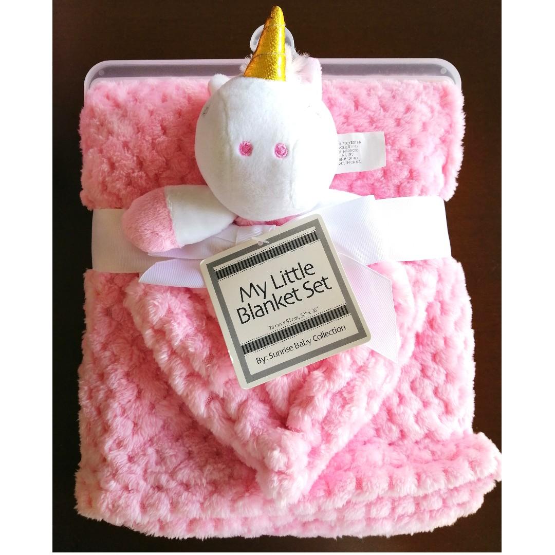 blanket set for baby girl