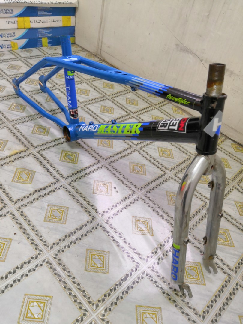 Bmx Frame and Fork Haro Master