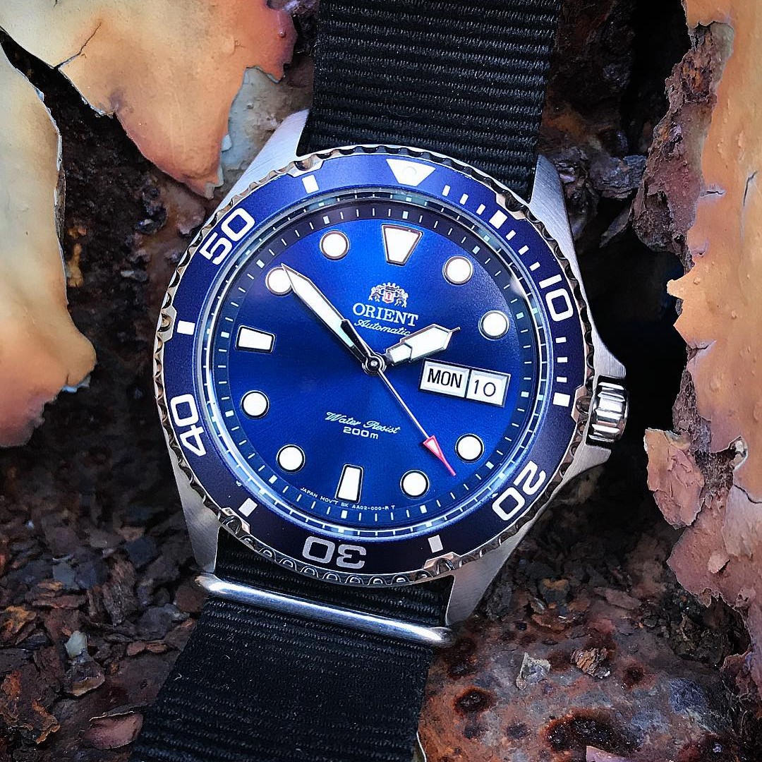 Orient ray discount 2 blue review