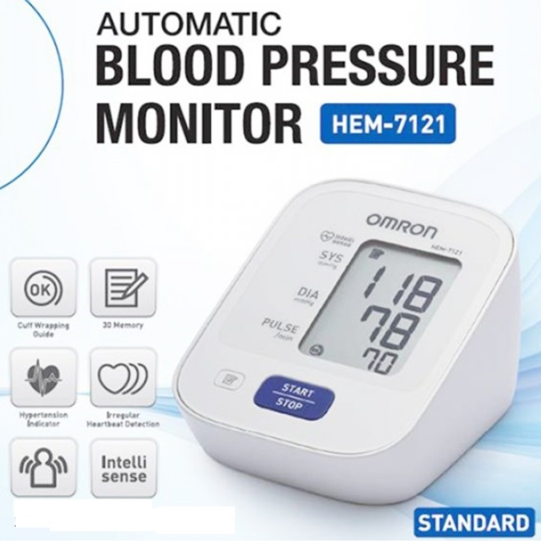 Brand New!!!! Automatic Omron Blood Pressure Monitor (ARM) HEM 7121 30 memories