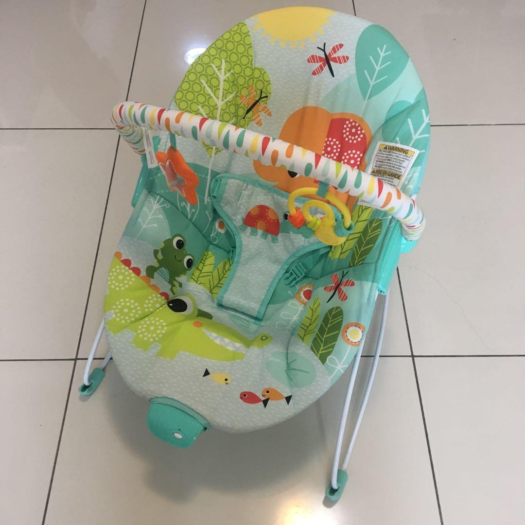 Bright starts raindrop store rainforest bouncer review