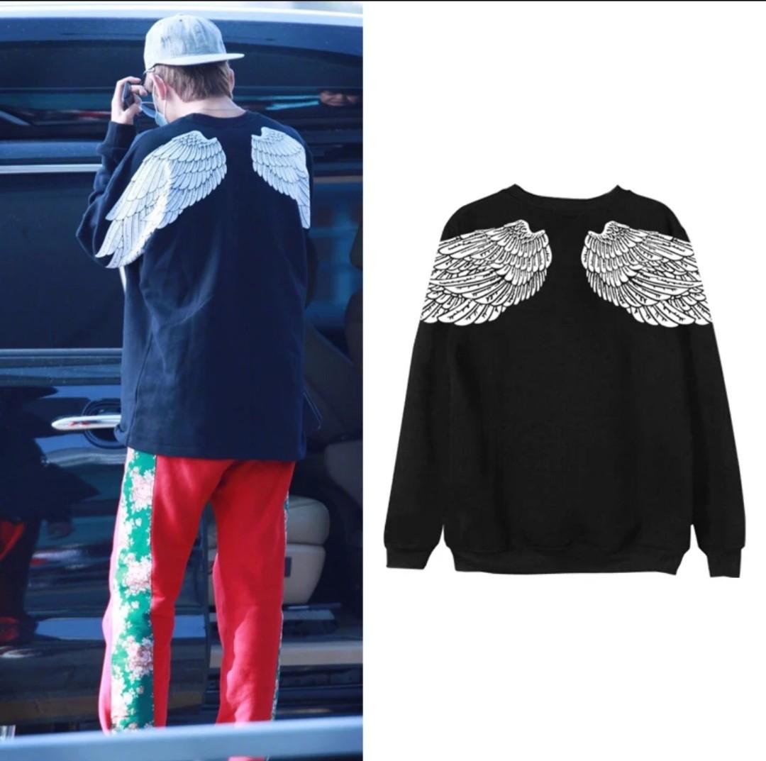 bts v wings sweater