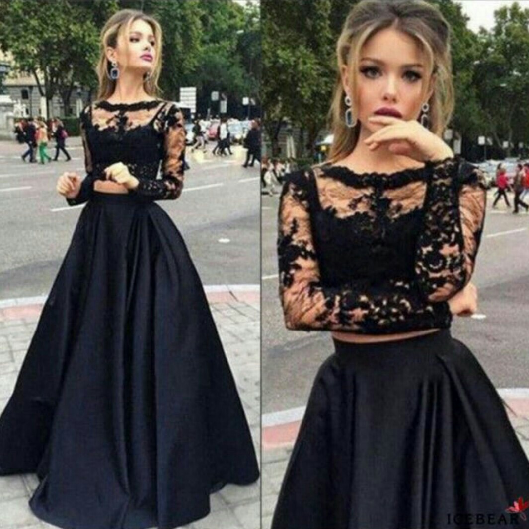 dark blue Prom dress, Women's Fashion 