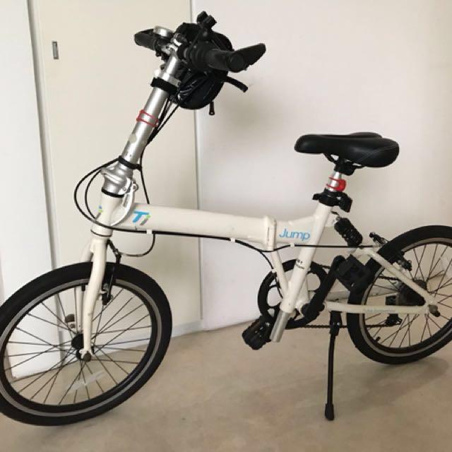 Folding best sale bike jump