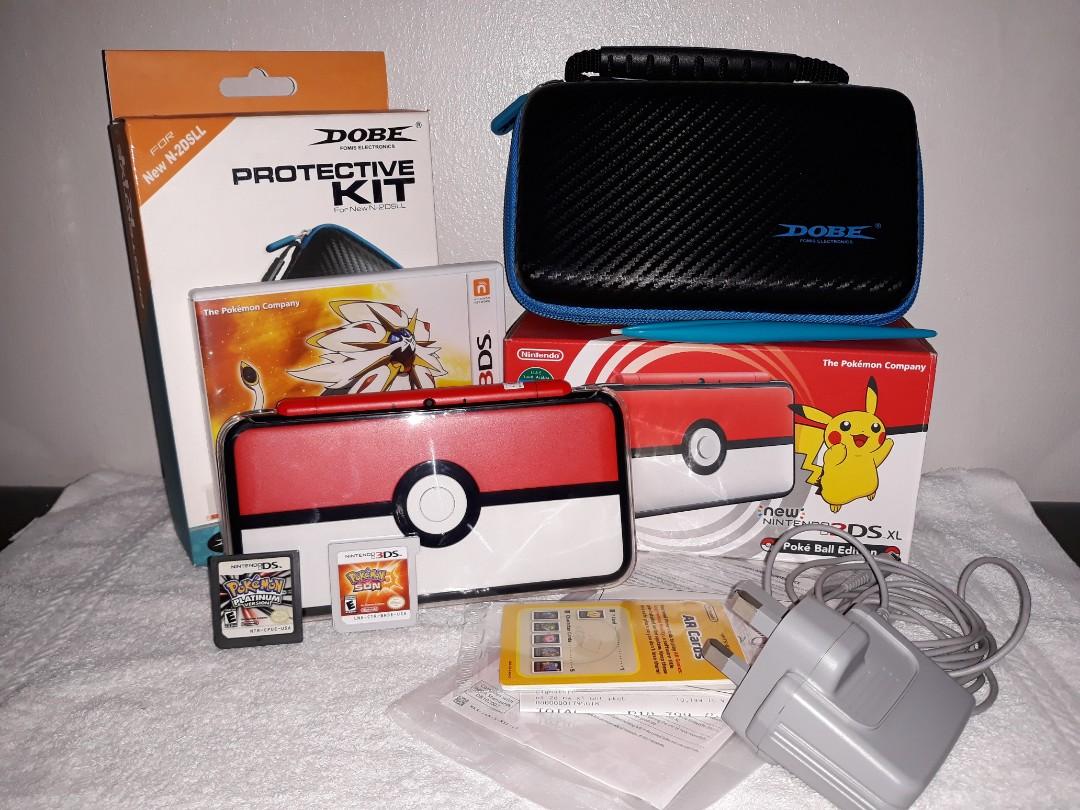 For Sale New Nintendo 2ds Xl Pokeball Edition Video Gaming Video Game Consoles Nintendo On Carousell