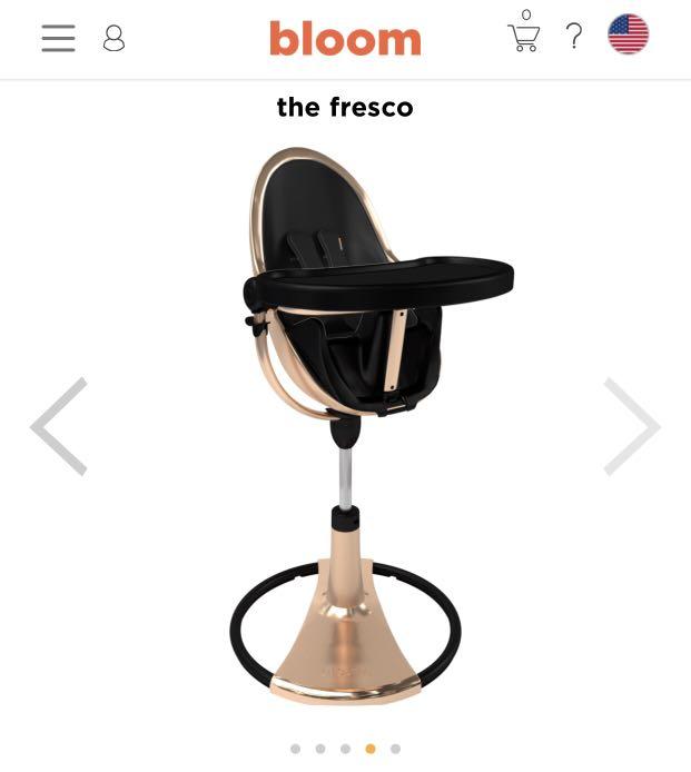 bloom high chair used