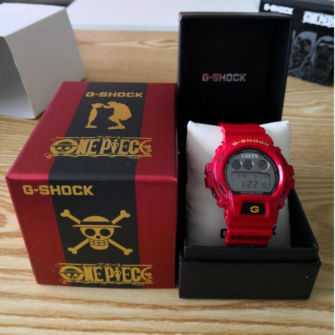 G shock One Piece collaboration Luffy Luxury Watches on Carousell