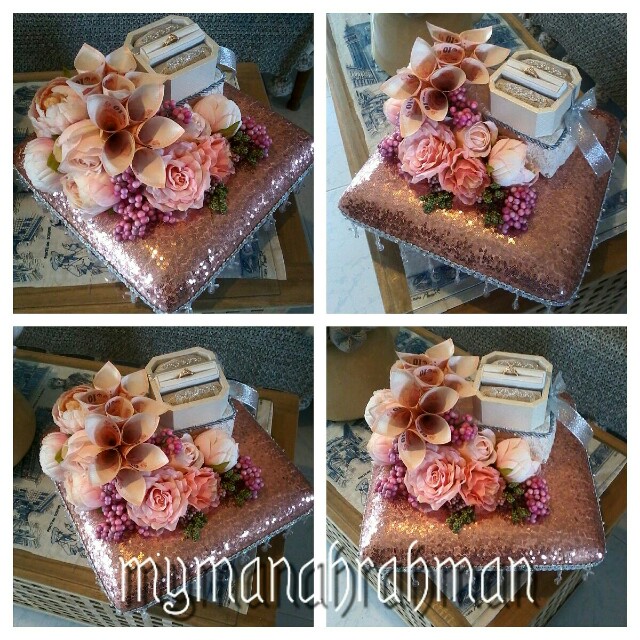 Gubahan Hantaran Dulang Hantaran Pulut Kuning Rendang Bunga Rampai Bunga Pahar Sireh Dara Junjung Design Craft Others On Carousell