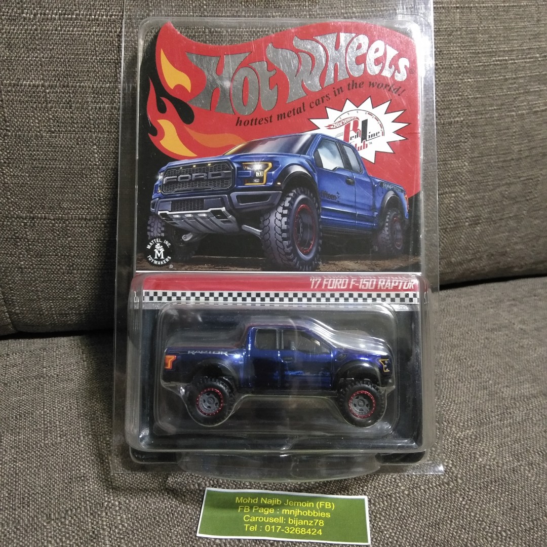 Hot Wheels Ford F 150 Raptor Rlc Toys Games Diecast Toy Vehicles On Carousell