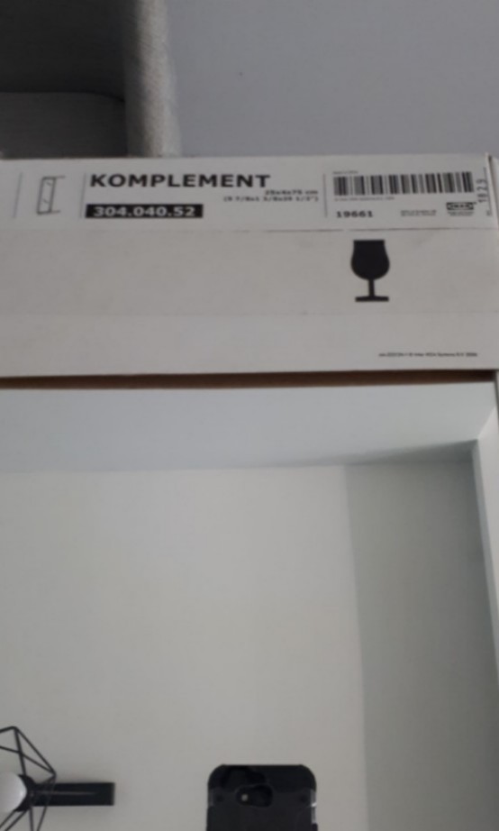 Ikea Komplement pull out mirror, Furniture & Home Living, Furniture