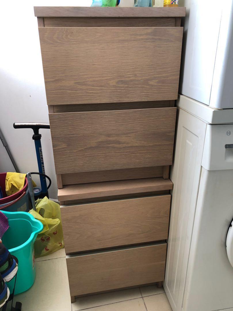 Ikea Malm Bedroom Set, Furniture & Home Living, Furniture, Bed Frames