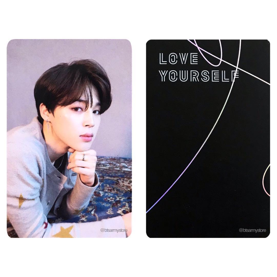 Jimin Official Photocard BTS Love Yourself Tear Y Version