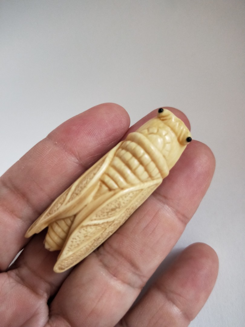 Vintage Japanese Netsuke Carving Vintage Collectibles Vintage Collectibles On Carousell